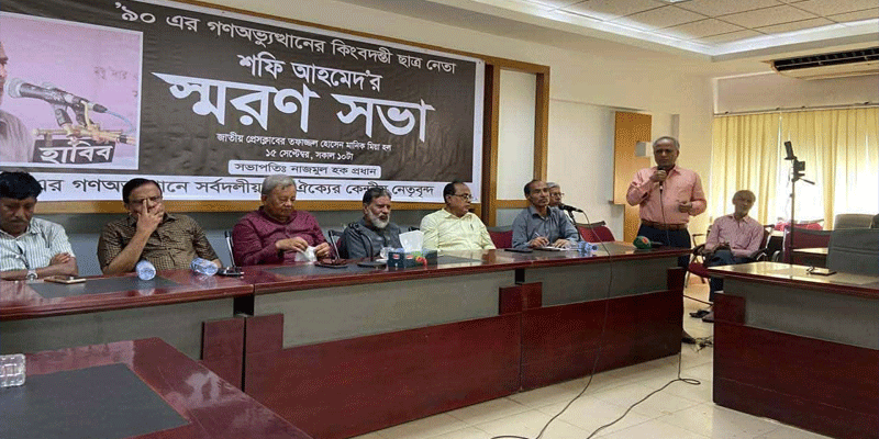 প্রধান উপদেষ্টা পদত্যাগ করবেন না: ফাইজ তাইয়েব আহমেদ