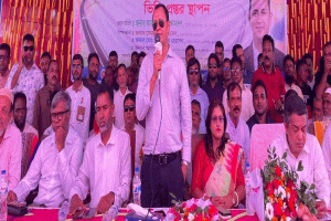 সুনামগঞ্জে ৩,৪৯০ কোটি টাকার উড়াল সড়কের ভিত্তিপ্রস্তর স্থাপন