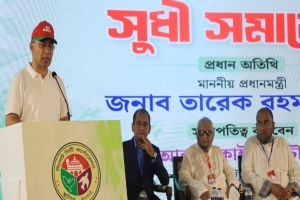 ঢাকা-সিলেট সড়ক ছয় লেন ও রেললাইন ডাবল করার ঘোষণা প্রধানমন্ত্রীর