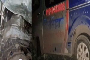 ওসমানীনগরে প্রাইভেটকার-অ্যাম্বুলেন্সের মুখোমুখি সংঘর্ষে নারী-শিশুসহ আহত ৫