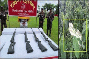 ভোটের আগে অস্ত্রের গন্ধ,সিলেট সীমান্তে চোরাচালানকারীরা সক্রিয়