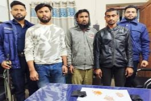 জৈন্তাপুরে ১৫২ পিস ইয়াবাসহ ৩ জন গ্রেফতার