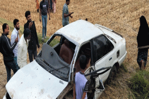 মাধবপুরে ড্রাইভিং প্রশিক্ষণের গাড়ি খাদে, তরুণের মৃত্যু
