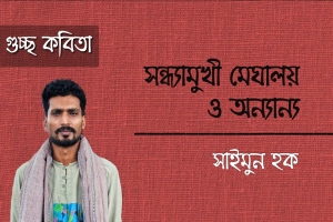 সাইমুন হক এর কবিতা ‘সন্ধ‍্যামুখী মেঘালয় ও অন‍্যান‍্য’