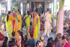 জকিগঞ্জের দাউদপুরে কীর্ত্তনের দ্বিতীয় দিনে ভক্তদের ঢল,উচ্ছ্বাসে মুখরিত গ্রাম