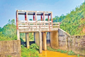 রাজনগরে ৩ কোটি টাকার স্লুইসগেট এখন কৃষকের গলার কাঁটা