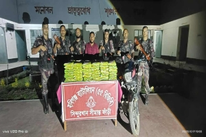 শ্রীমঙ্গলে বিজিবির অভিযানে ২ লাখ টাকার ভারতীয় পণ্য উদ্ধার