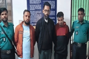 সিলেটে ডাকাতির ২৪ ঘণ্টার মধ্যে মালামাল উদ্ধারসহ ৩ জন গ্রেপ্তার