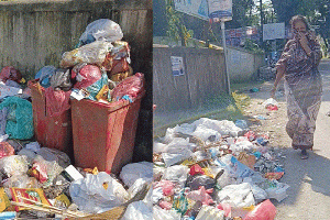 বিশ্বনাথ পৌরসভার বর্জ্য ব্যবস্থাপনায় হযবরল দশা