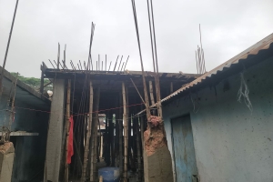 শাল্লায় সরকারি লিজের শর্ত ভেঙে অবৈধভাবে ভবন নির্মাণ
