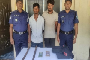 ছাতকে ডাকাতির ২৪ ঘণ্টার মধ্যেই রহস্য উদঘাটন,আটক ২