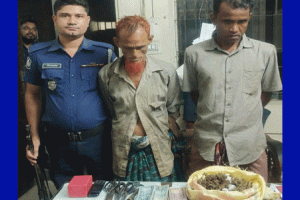 নবীগঞ্জে সেনাবাহিনীর অভিযানে মাদক ব্যবসায়ী গ্রেফতার