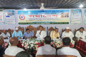 ৭ দফা দাবী আদায়ের সুনামগঞ্জে দলিল লেখক সমিতির বিশাল সমাবেশ