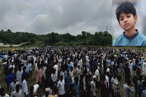 হাজারো মানুষের কান্নায় বিদায় অপ্রতিম