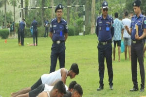 হবিগঞ্জে ৩ দিনব্যাপী কনস্টেবল নিয়োগের বাছাই কার্যক্রম শুরু