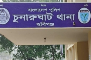 চুনারুঘাটে আমদানিকৃত কমলার ট্রাক আটকে চাঁদাবাজির অভিযোগ