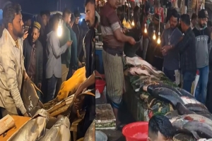 মাছের ডালায় ডালায় স্মৃতি-সেলফি—শেরপুরে শতবর্ষী মেলায় উৎসবের ছোঁয়া
