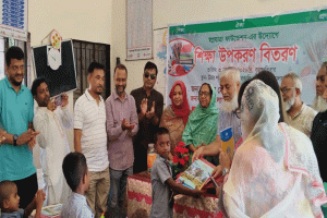 সিলেটে সুবিধাবঞ্চিত শিক্ষার্থীদের মুখে হাসি ফোটালো ‘স্বপ্নযাত্রা ফাউন্ডেশন’
