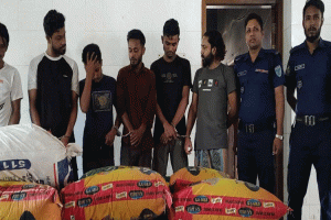 ওসমানীনগরে মহাসড়কে ডাকাতি, মালামাল উদ্ধারসহ গ্রেপ্তার ৬