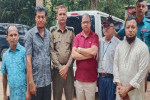 সাতছড়িতে বন্য প্রাণীর পানির সংকট: জলাধার খননের আশ্বাস চিফ প্রসিকিউটরের