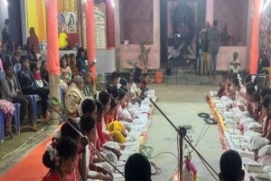 জকিগঞ্জ কালী মন্দিরে অষ্টপ্রহরব্যাপী হরিনাম সংকীর্তন কাল