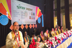 সুনামগঞ্জে জেলা শিল্পকলা একাডেমির ‘গুণীজন সম্মাননা’ প্রদান