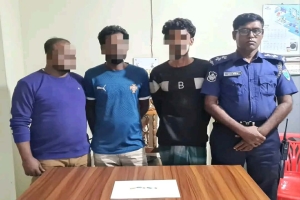 বড়লেখায় ইয়াবাসহ তিনজন গ্রেফতার