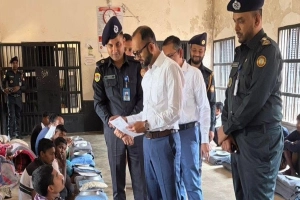 মৌলভীবাজার জেলা কারাগার পরিদর্শন করলেন জেলা প্রশাসক তৌহিদুজ্জামান পাভেল