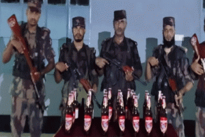 বড়লেখায় ২৩ বোতর বিদেশি মদ জব্দ