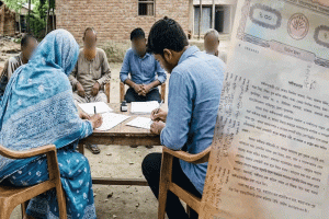 সুনামগঞ্জে লিখিত মুচলেকা দিয়ে মাদক বিক্রি না করার অঙ্গীকার মা-ছেলের