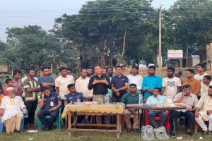 তাহিরপুরে কৃষকদের সাথে এমপি কামরুলের মতবিনিময়