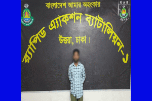 হবিগঞ্জে হত্যা মামলার আসামি ঢাকায় গ্রেফতার
