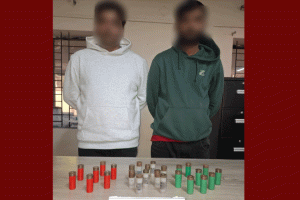 সিলেটে শর্টগানের ২৭ রাউন্ড কার্তুজসহ দুজন গ্রেপ্তার