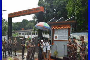 জকিগঞ্জের বীরপ্রতীক ফজলুল হকের নামে রাজশাহী ব্যাটালিয়নে গেইট নির্মাণ