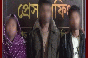 প্রেমে সাড়া না দেওয়ায় স্কুলছাত্রী অপহরণ, মৌলভীবাজারে গ্রেপ্তার ৩