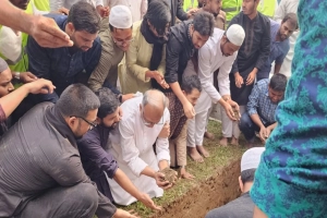 বিদ্রোহী কবি কাজী নজরুলের কবরের পাশে চিরনিদ্রায় ওসমান হাদি