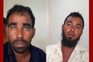 জাফলংয়ে জিরো পয়েন্টে পাথর লুটের ঘটনায় আটক ২