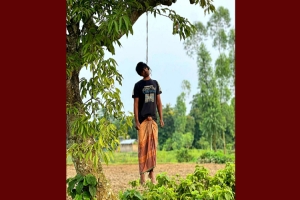 নবীগঞ্জে গাছের সঙ্গে ঝুলন্ত অবস্থায় যুবকের মরদেহ উদ্ধার