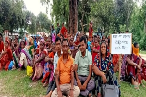 সুরমা চা বাগানে শ্রমিকদের মজুরি বন্ধ, মানবিক সংকট