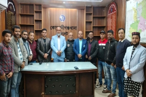 কোম্পানীগঞ্জে সাংবাদিকদের সাথে নবাগত ওসির মতবিনিময়