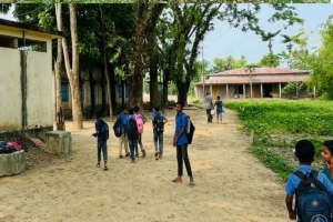 ছাতকের কুর্শী সরকারি প্রাথমিক বিদ্যালয়ের জমি জবরদখলের অভিযোগ