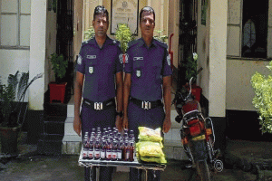 তাহিরপুরে ৯ লাখ ৪২ হাজার টাকার ভারতীয় পণ্য উদ্ধার