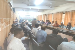 বড়লেখায় এমপি নাসির আহমেদের উপস্থিতিতে উপজেলা পর্যায়ে মতবিনিময় সভা অনুষ্ঠিত